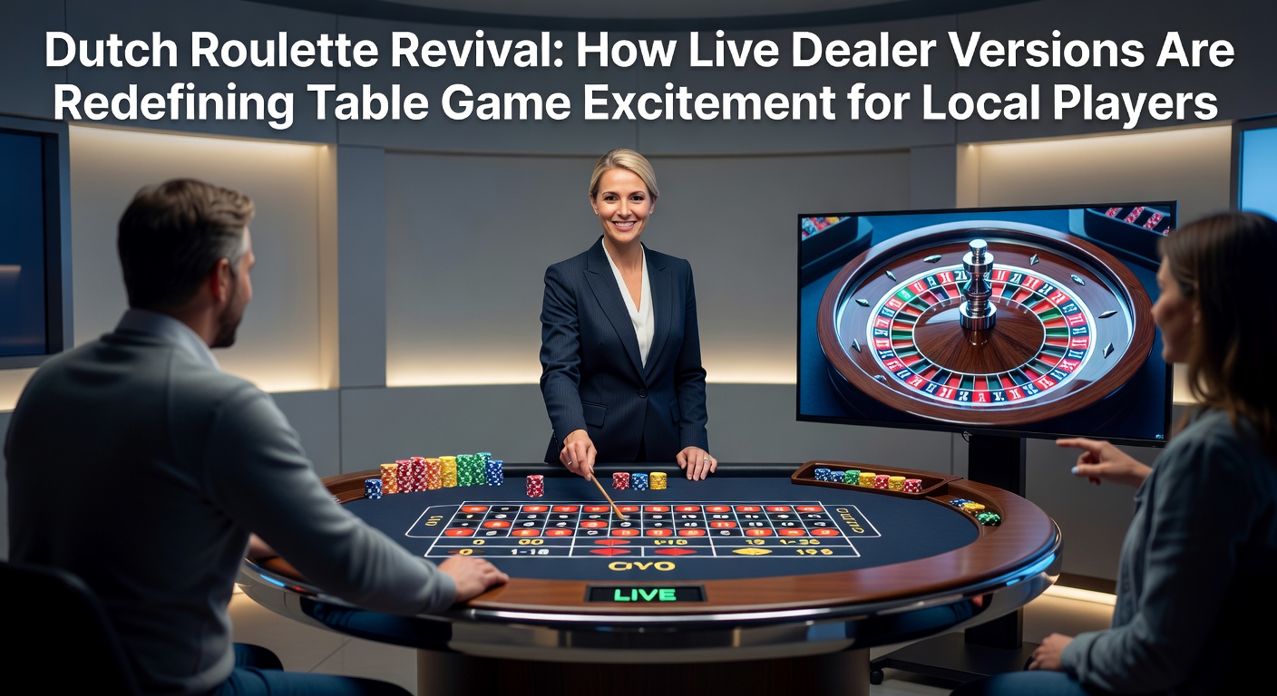 Live dealer bij een Dutch Roulette-tafel, met spelers die via streaming meespelen vanuit Nederland