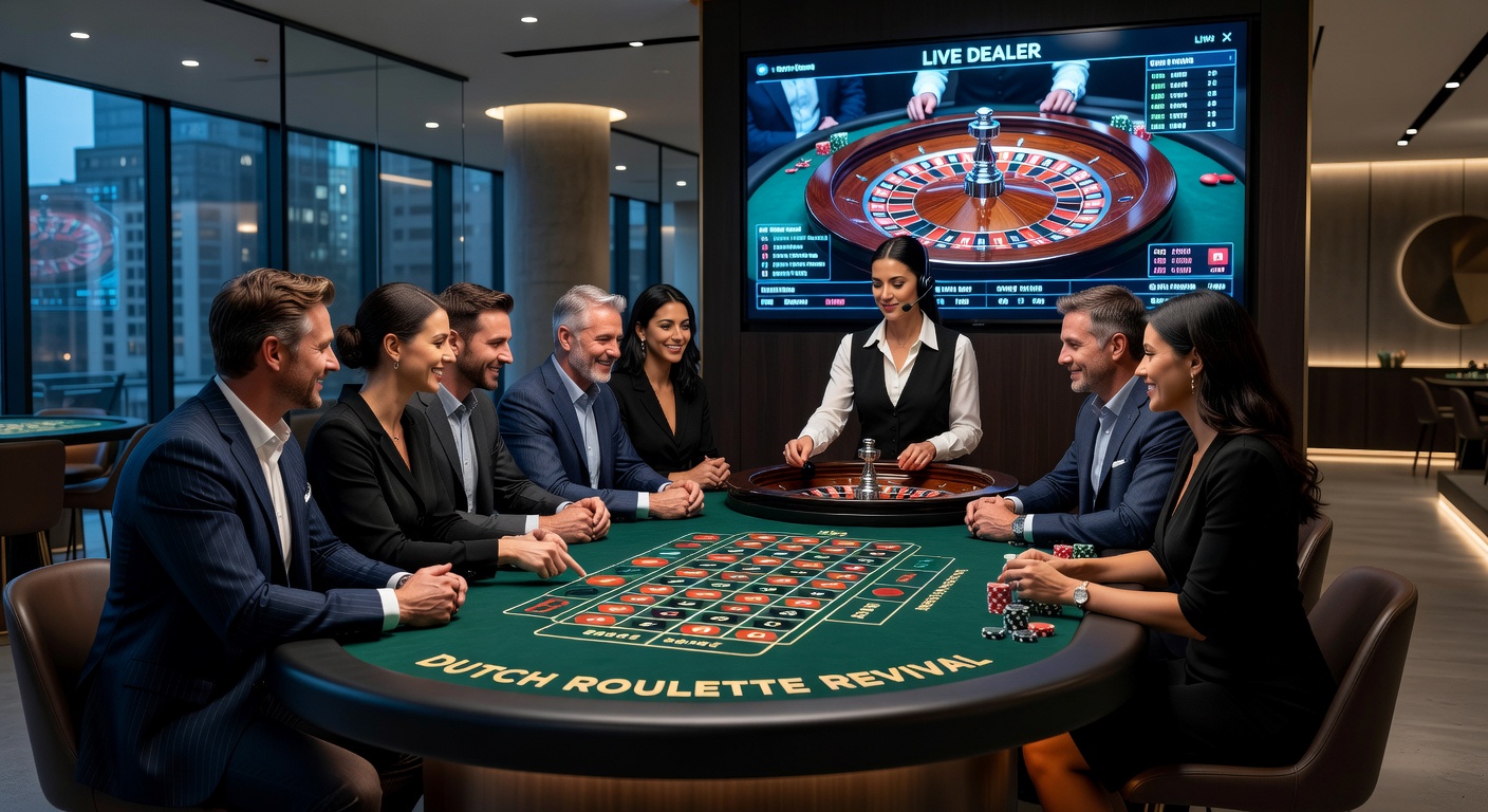 Schermafbeelding van een live Dutch Roulette sessie met Nederlandse interface en dealer in actie