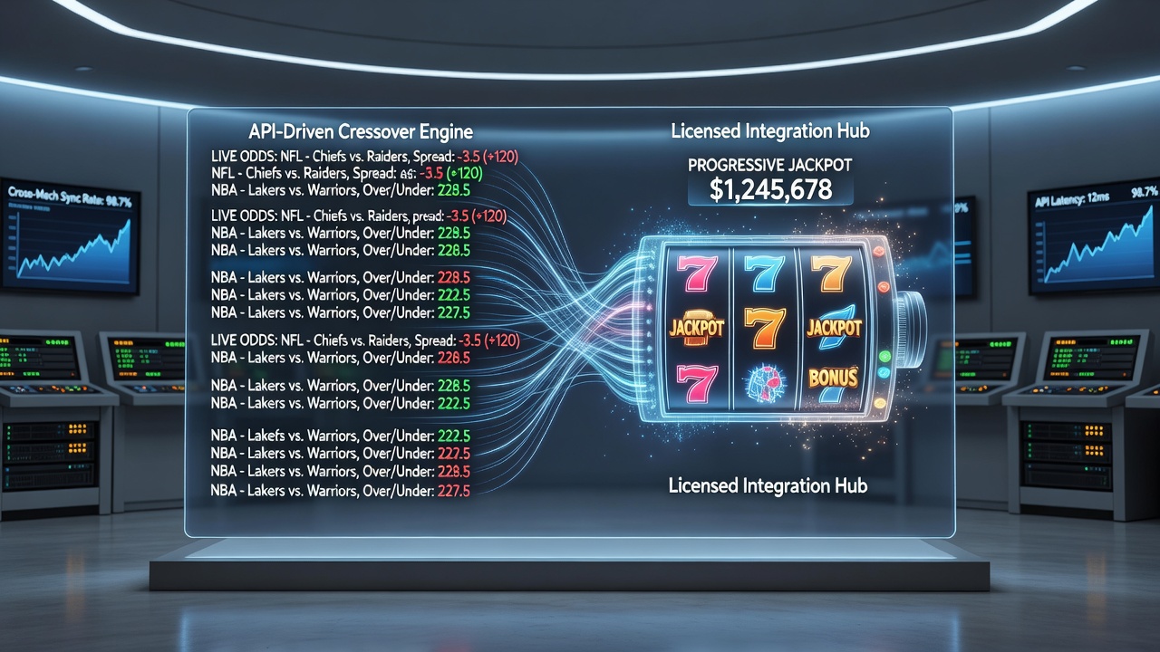 Progressieve slotmechanieken gekoppeld aan sportdata