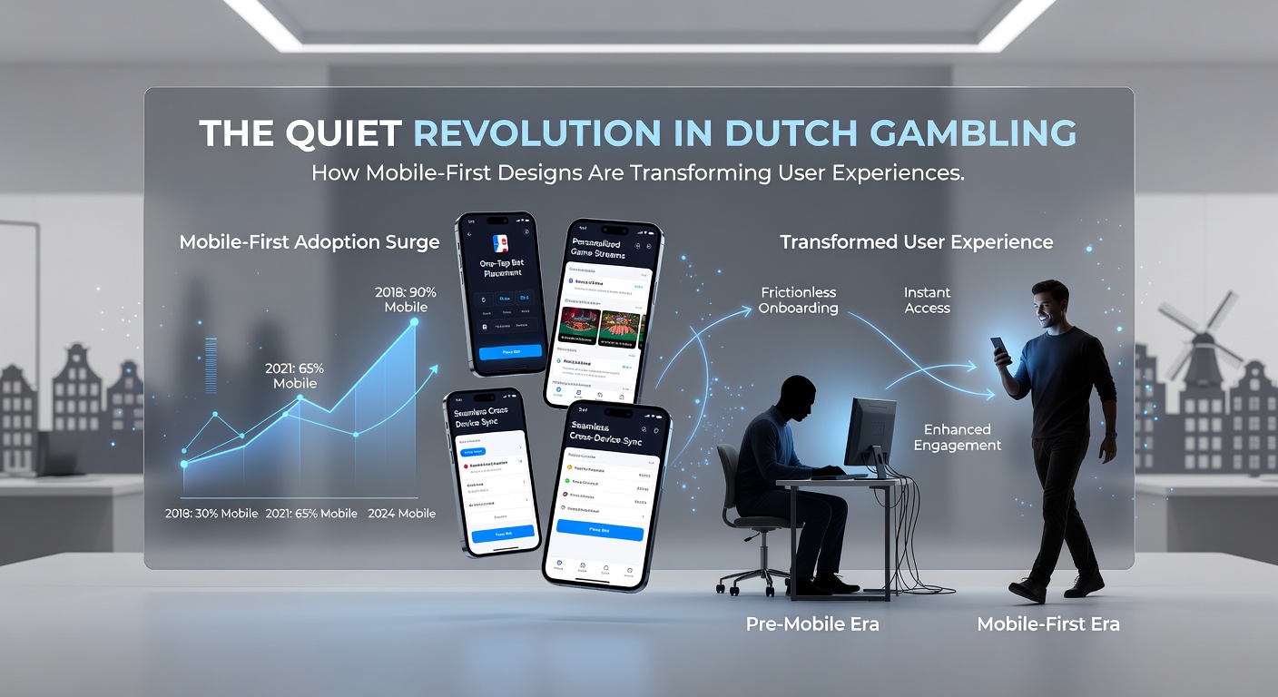 Gebruikersinteractie met live dealer spellen op een mobiel apparaat in een Nederlands casino